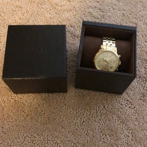 MK Gold Watch